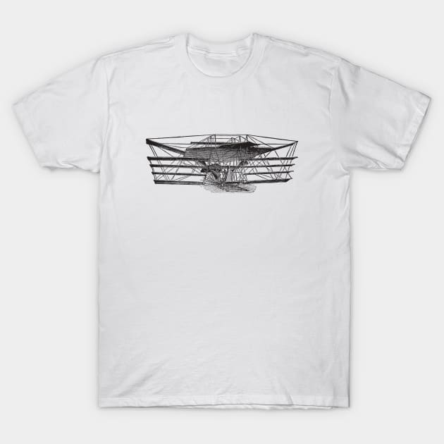 Plane Vintage T-Shirt by Jetmike